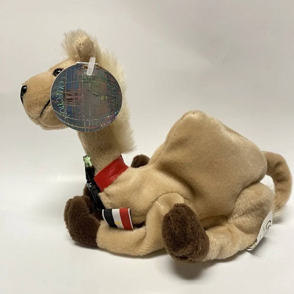 Vintage Coca-Cola International Bean Bag Plush‎ #238 Egypt Ramel Camel 1999